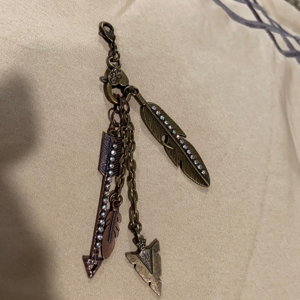 Bronze pendant with hook